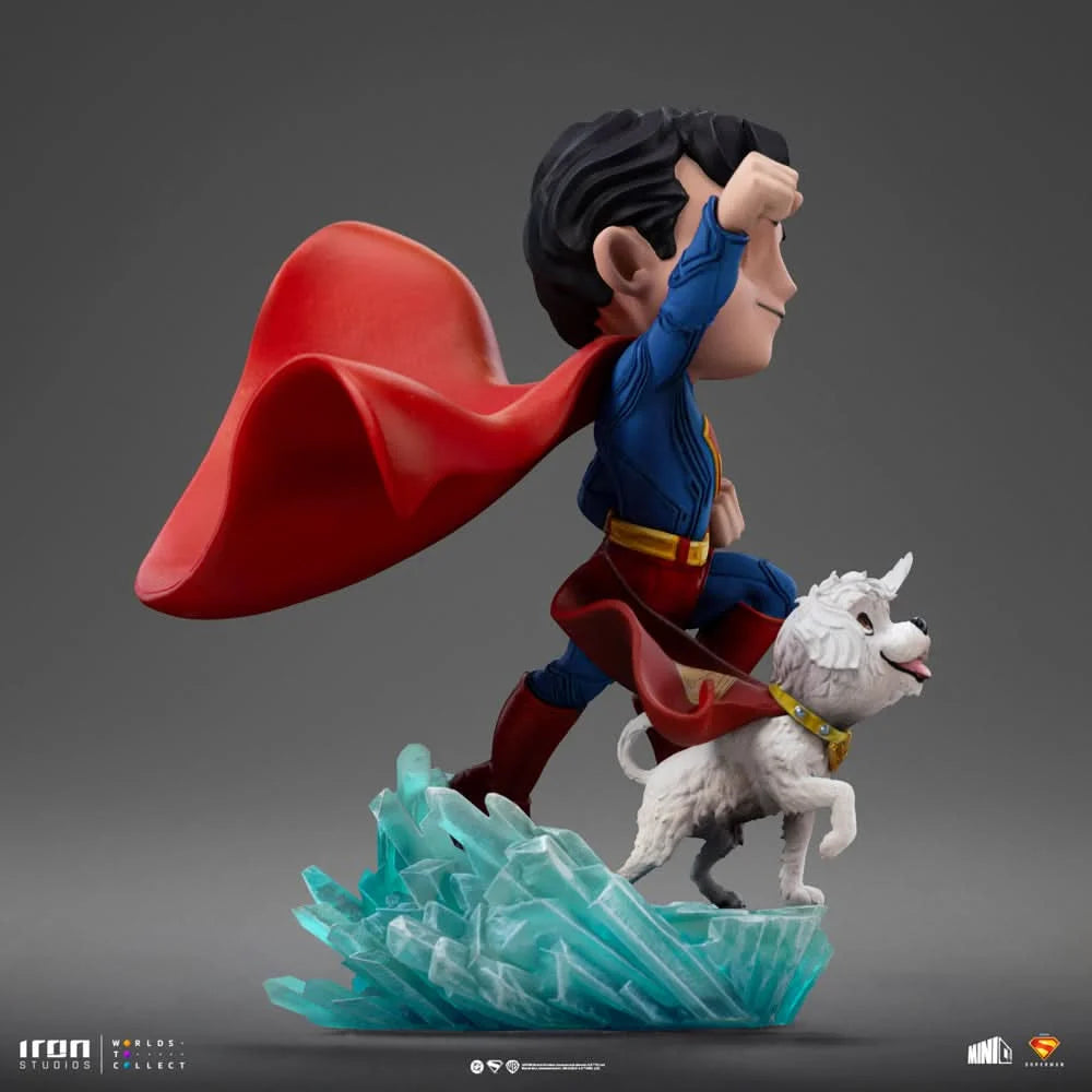 DC COMICS - Superman & Krypto - Minico Mini Figure 17 cm