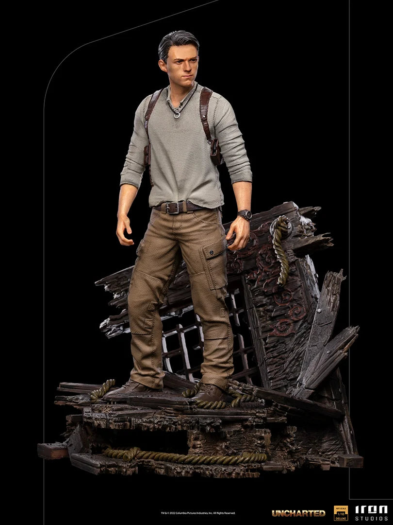 UNCHARTED - Nathan Drake - Statuette ArtScale 1/10 Deluxe - 22cm