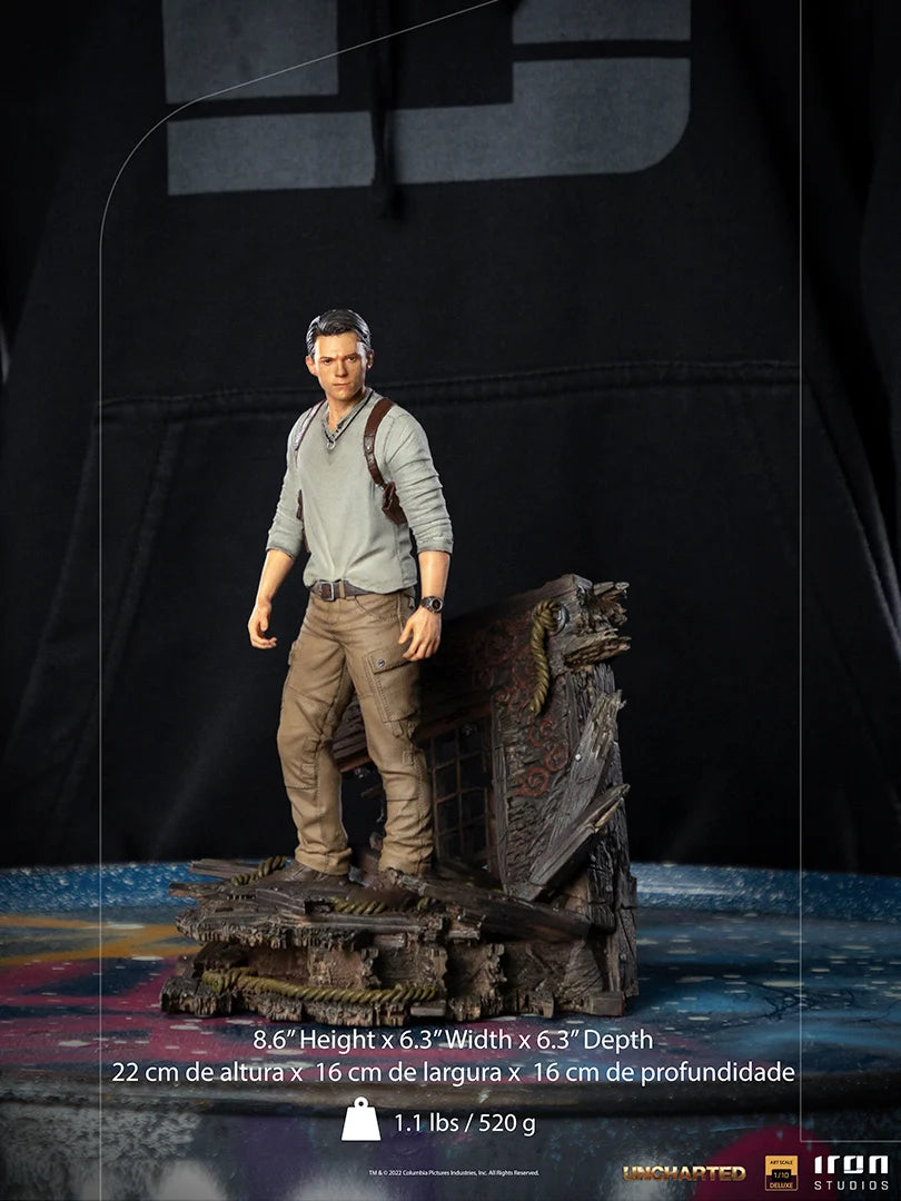 UNCHARTED - Nathan Drake - Statuette ArtScale 1/10 Deluxe - 22cm