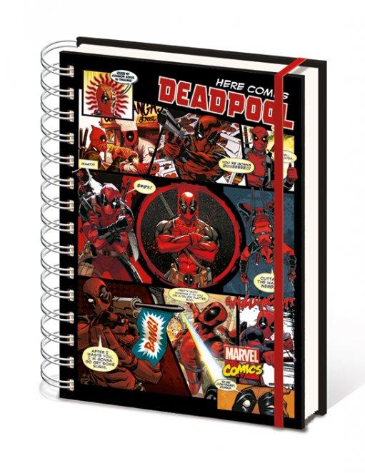 DEADPOOL - Notebook A5 - Montage