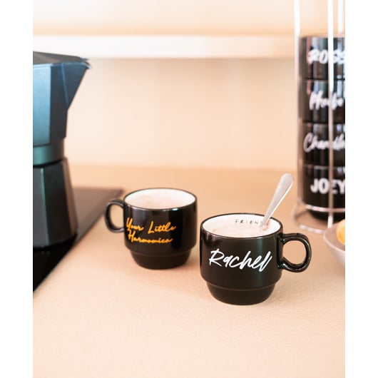 FRIENDS - Characters - 6 Coffee Mugs Set with stand