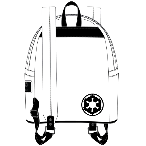 STAR WARS - Stormtrooper - Backpack LoungeFly '23x27x11cm'