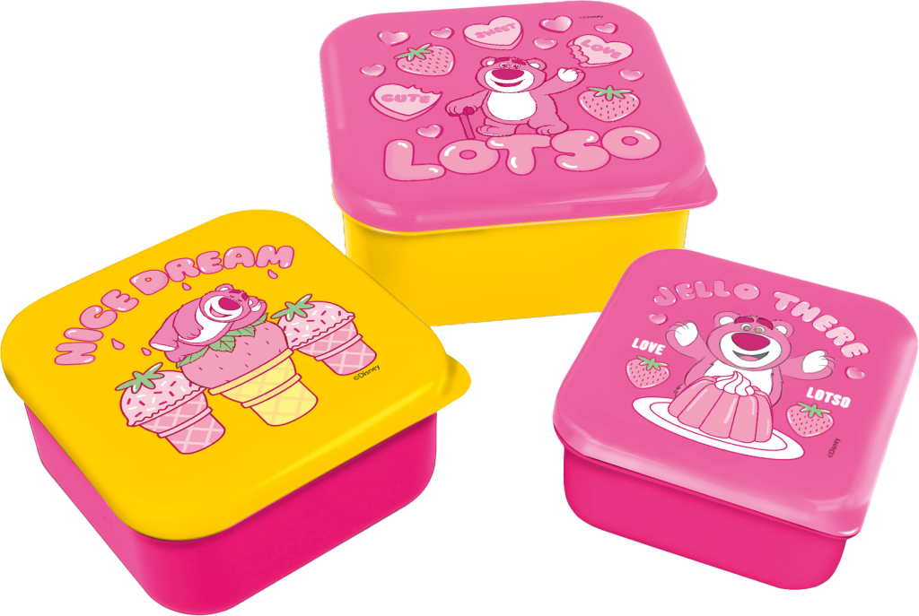 TOY STORY - Lotso - Snack Boxes - 3 pcs