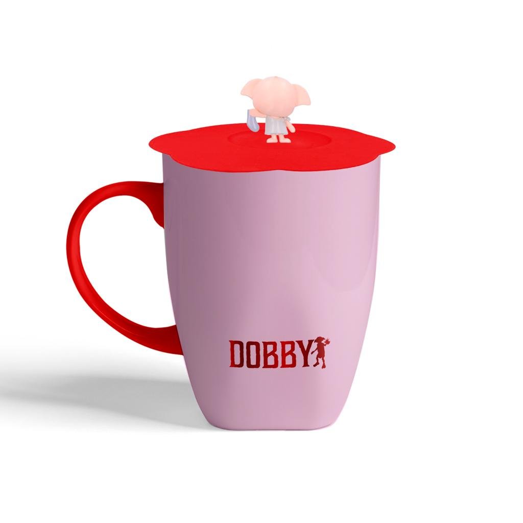 HARRY POTTER - Dobby - Mug 350ml + Silicon Lid with 3D Figure