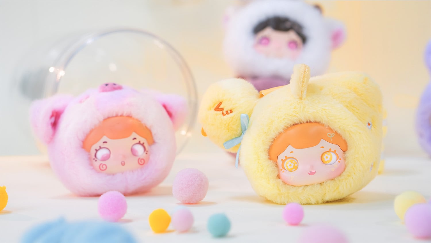 TOYBEBOP - Baobao's Fuzzy Babe Series Plush BLIND BOX - 6.5cm