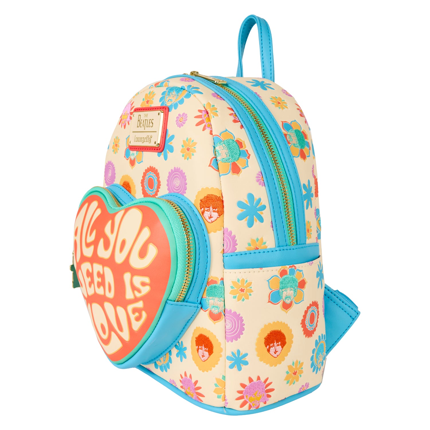 BEATLES - All You Needs Is Love - Mini Backpack LoungeFly