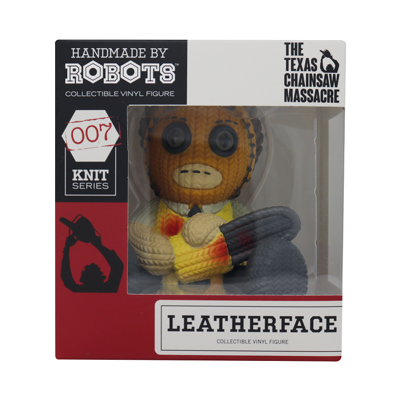 LEATHER FACE - Handmade By Robots N°07 - Collectible Vinyl Figure