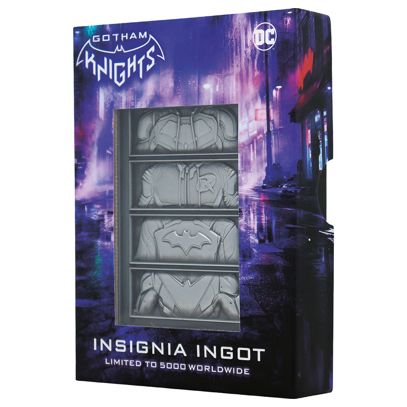 GOTHAM KNIGHTS - Insignia - Limited Edition Metal Ingot