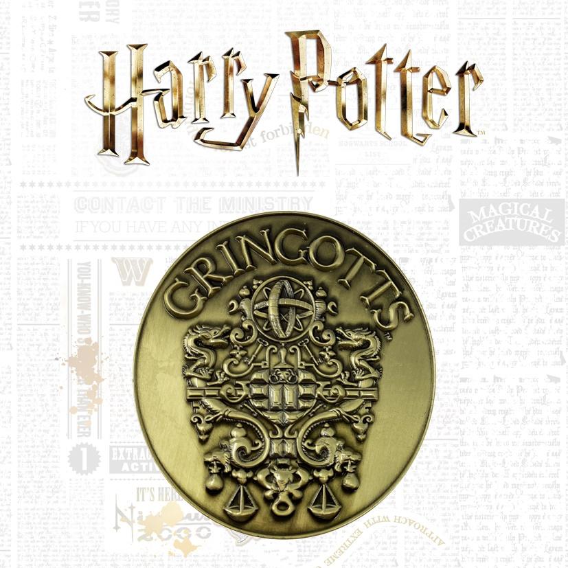 HARRY POTTER - Gringotts' Bank - Limited Edition Medallion