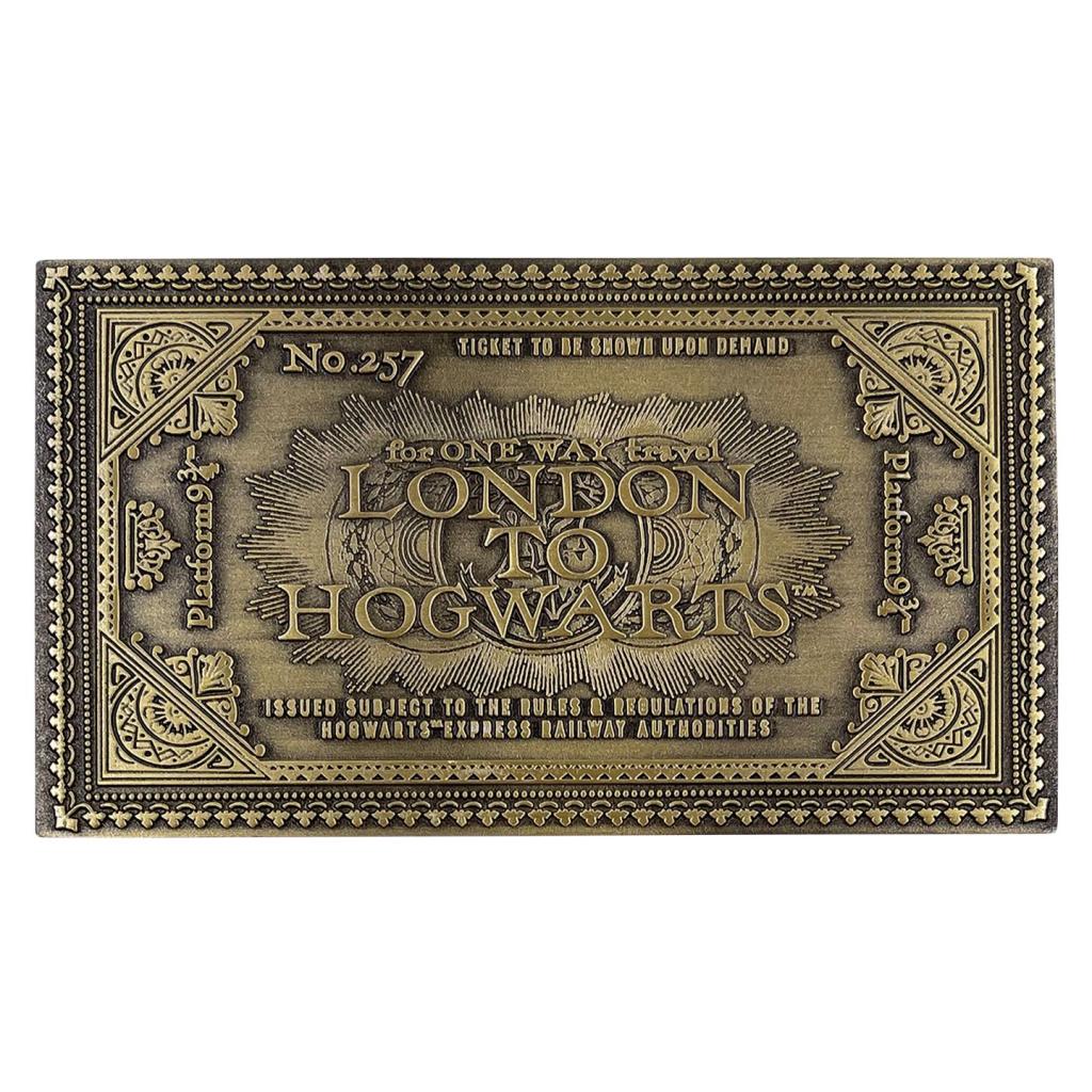 HARRY POTTER - Hogwarts Express Ticket - Limited Edition Replica