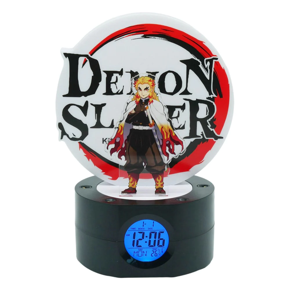 DEMON SLAYER - Rengoku - LED Light-Up Alarm Clock - 8inch