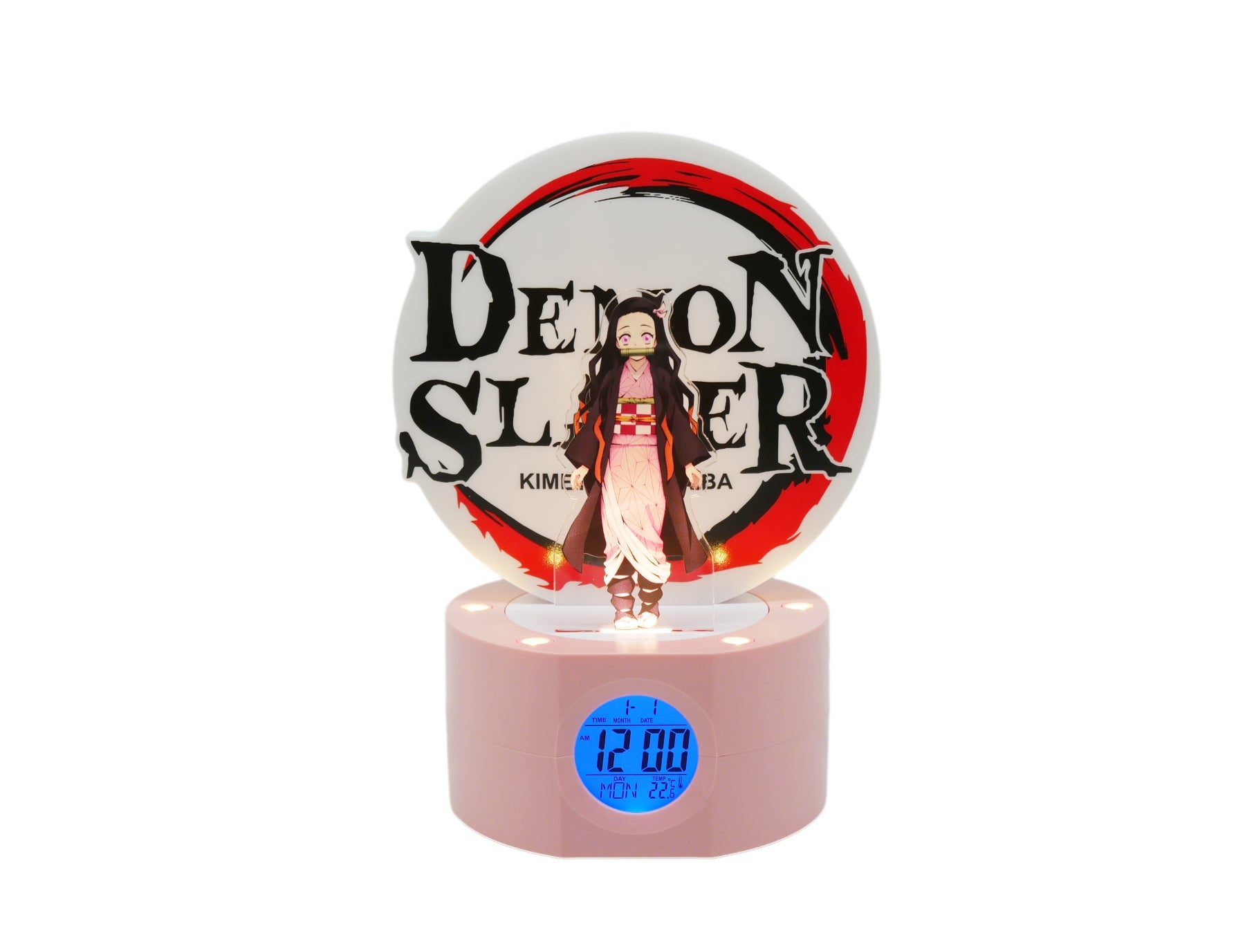 DEMON SLAYER - Nezuko - LED Light-Up Alarm Clock - 8inch