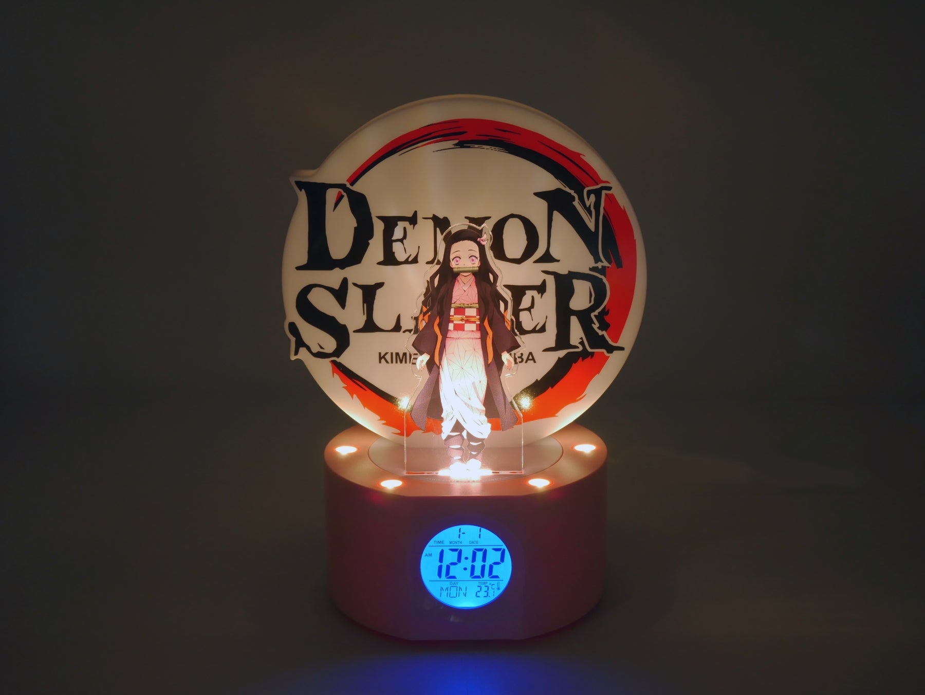 DEMON SLAYER - Nezuko - LED Light-Up Alarm Clock - 8inch