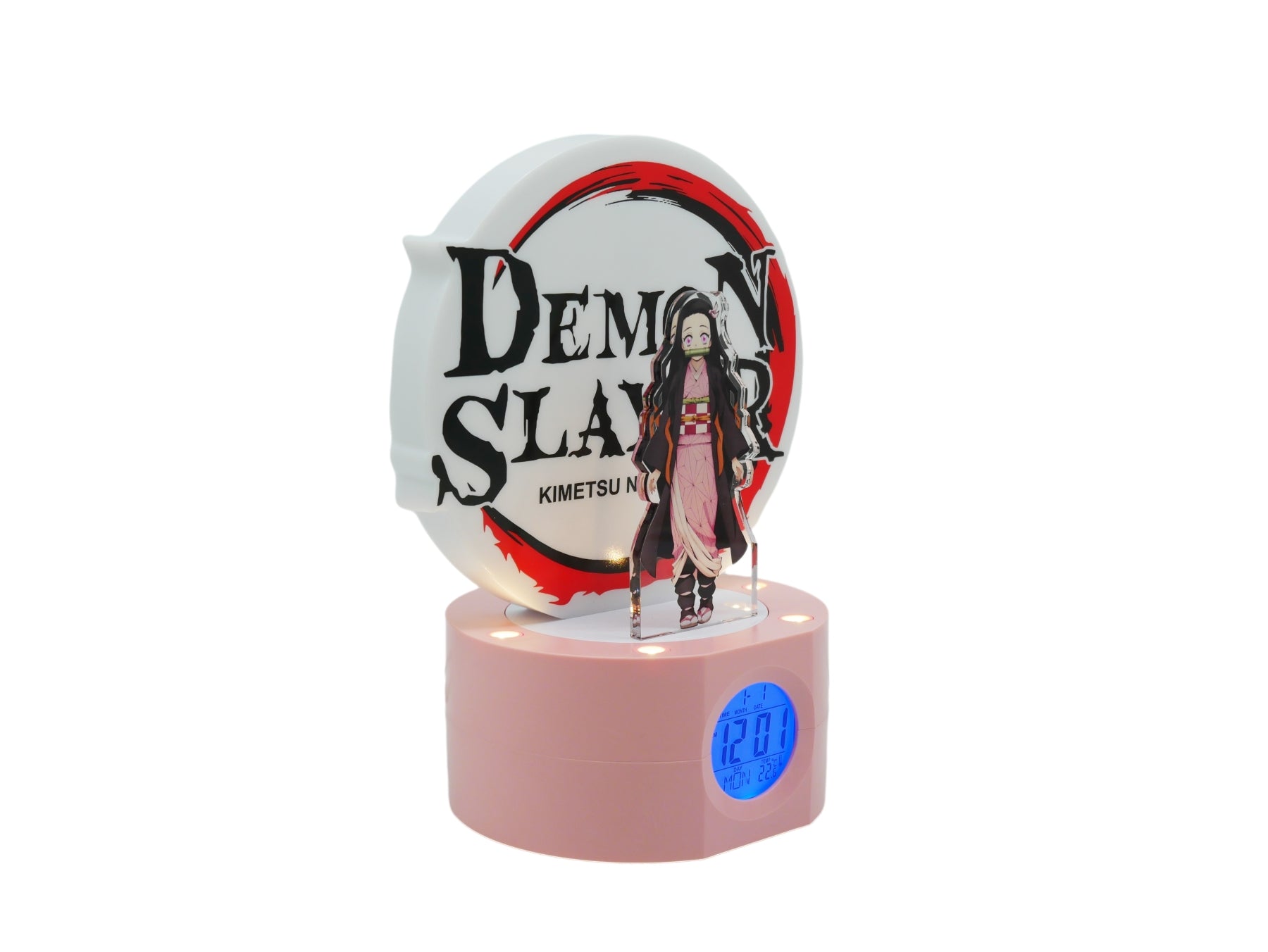 DEMON SLAYER - Nezuko - LED Light-Up Alarm Clock - 8inch