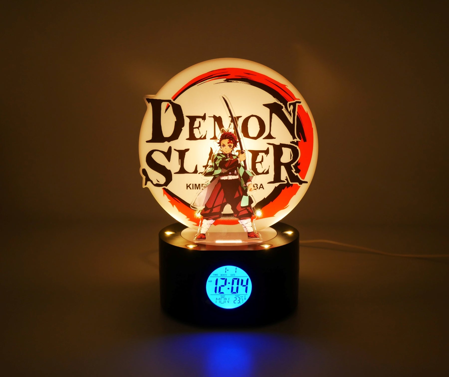 DEMON SLAYER - Tanjiro - Réveil Lumineux LED - 8inch