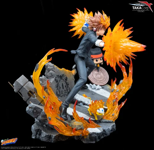 REBORN - Tsuna, Reborn & Natsu - Statue 37cm