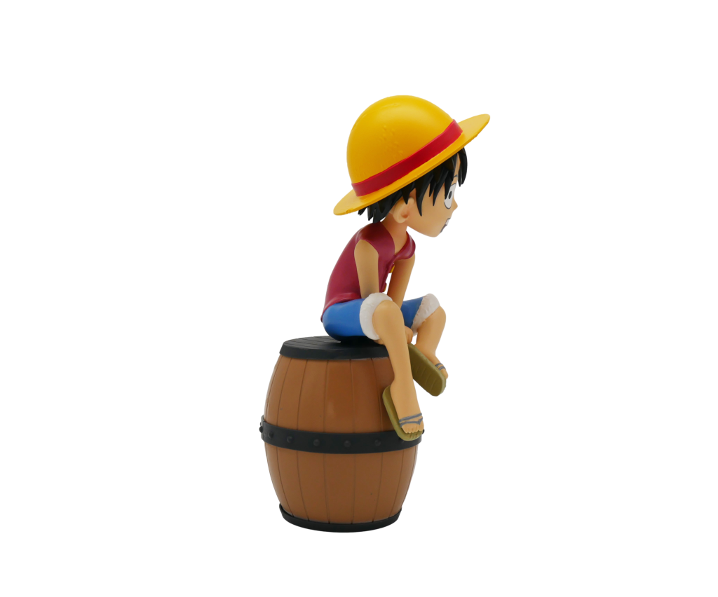 ONE PIECE - Luffy on a Barrel - Light-Up Figure - 11 inch