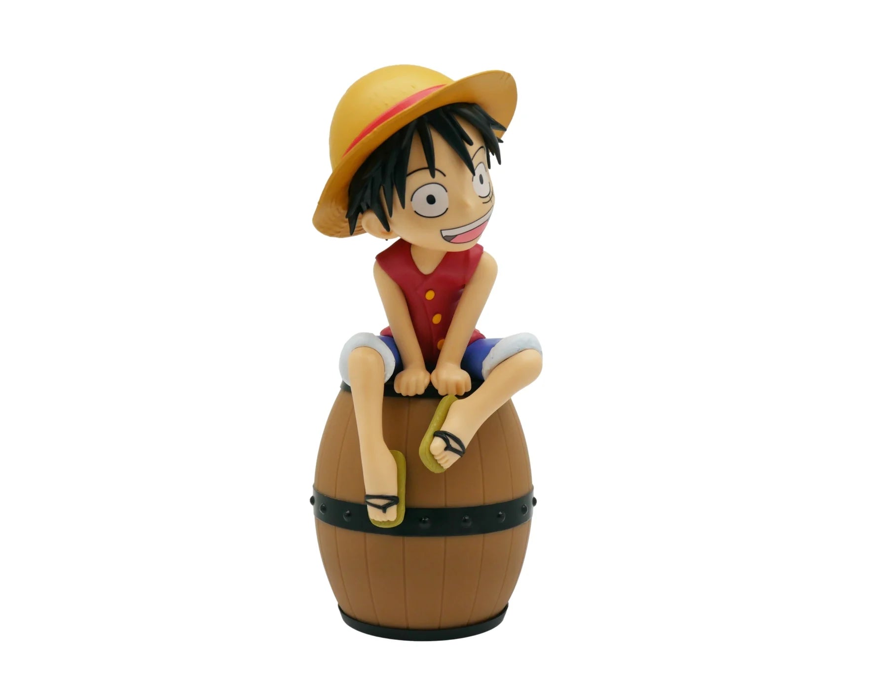ONE PIECE - Luffy on a Barrel - Light-Up Figure - 11 inch