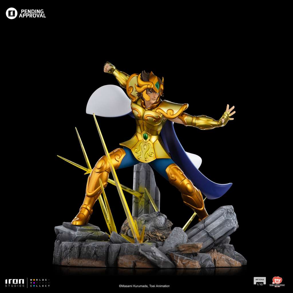 SAINT SEIYA - Leo Aiolia - Statuette Art Scale 1/10 23cm