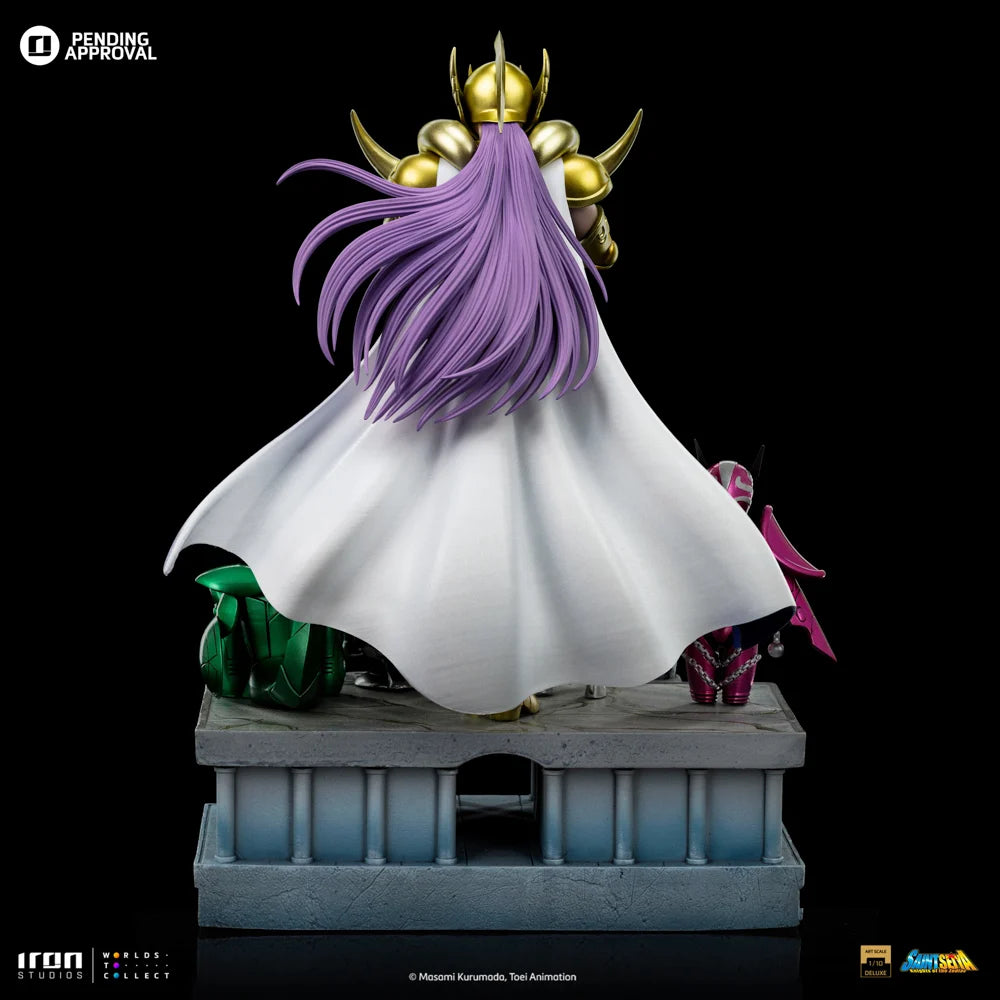 SAINT SEIYA - Aries Mu - Statue Deluxe Art Scale 1/10 27.23cm
