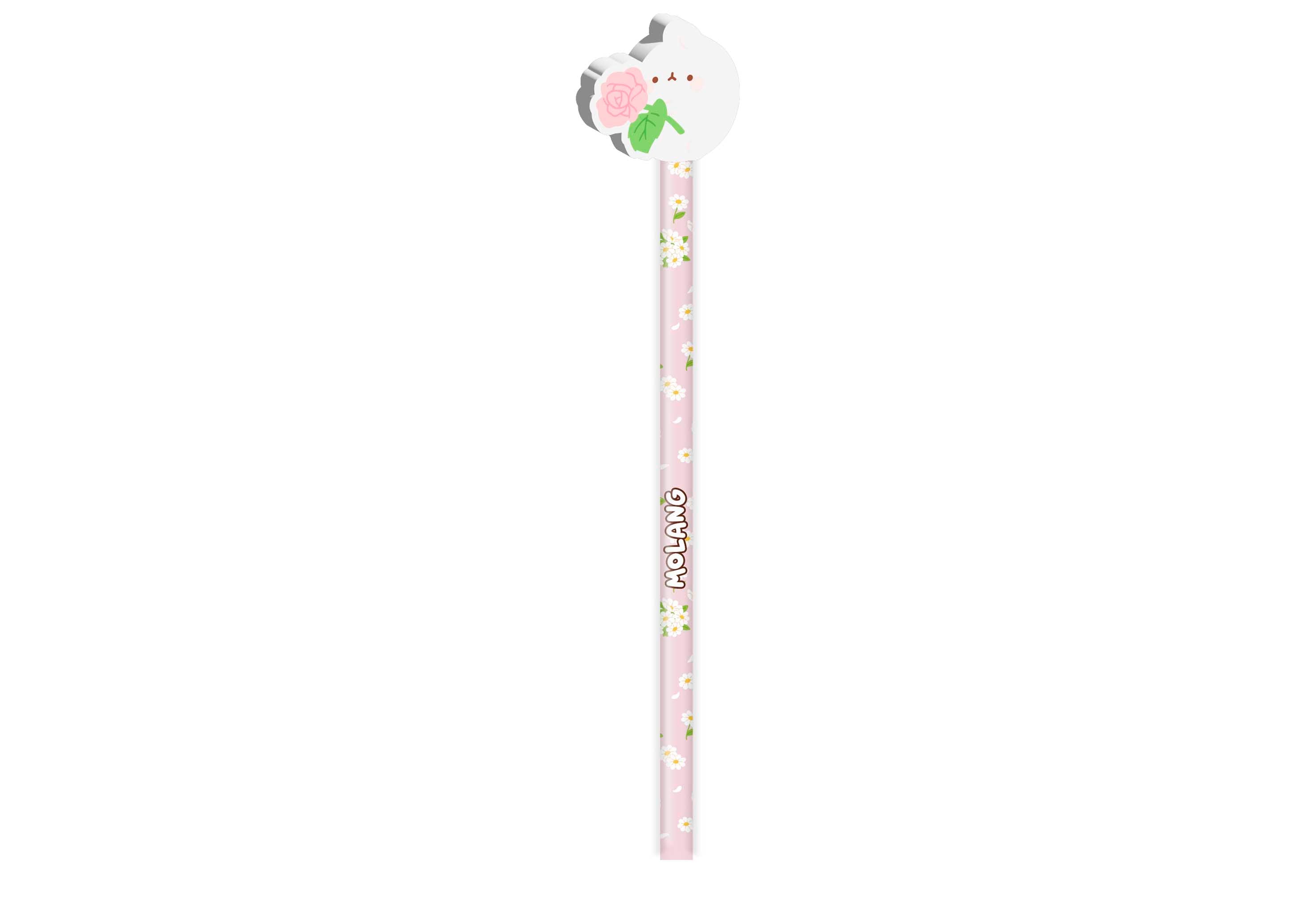 MOLANG - Blossom - Pencil with Eraser Topper