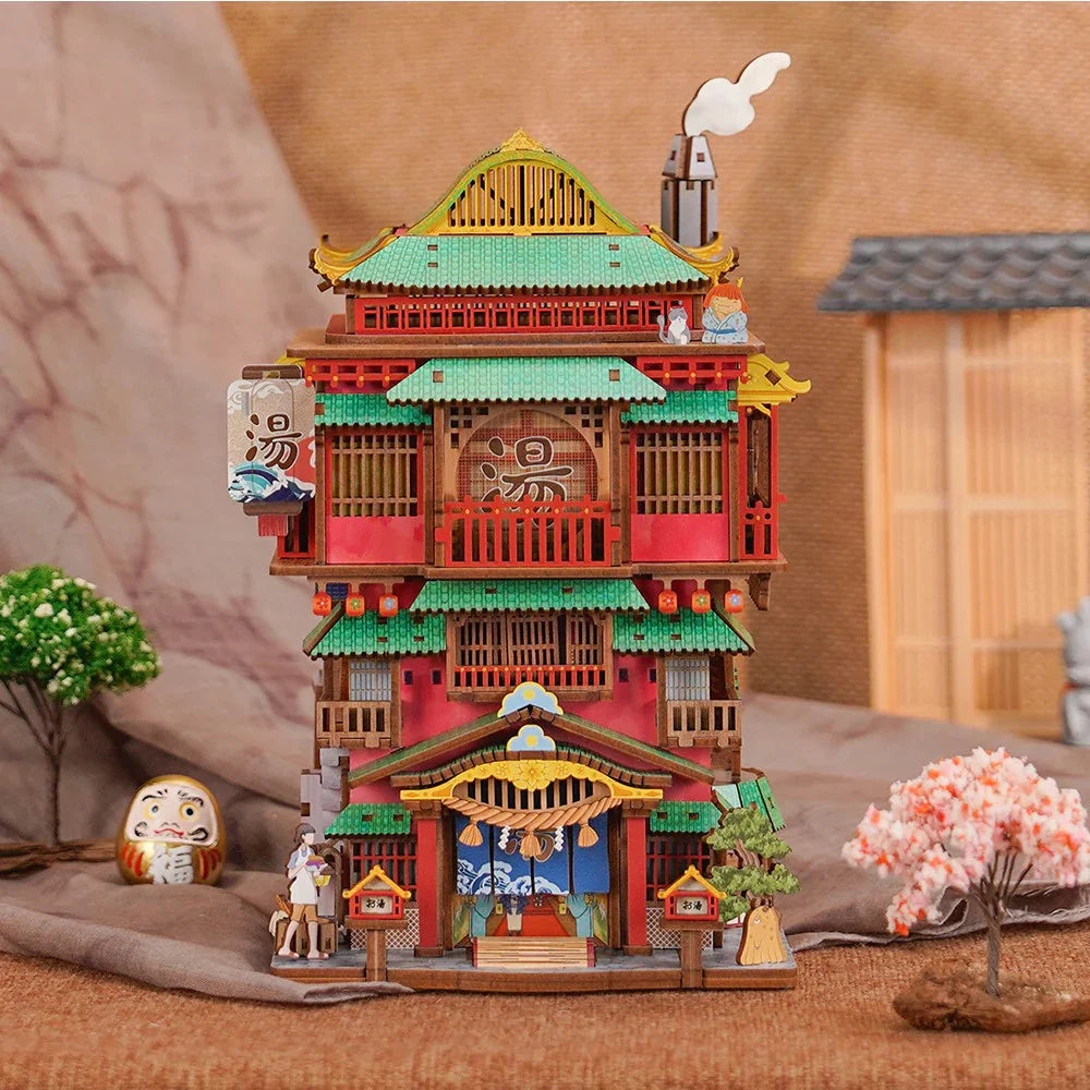 ONSEN SAGA - DIY Desktop Storage - 383pcs