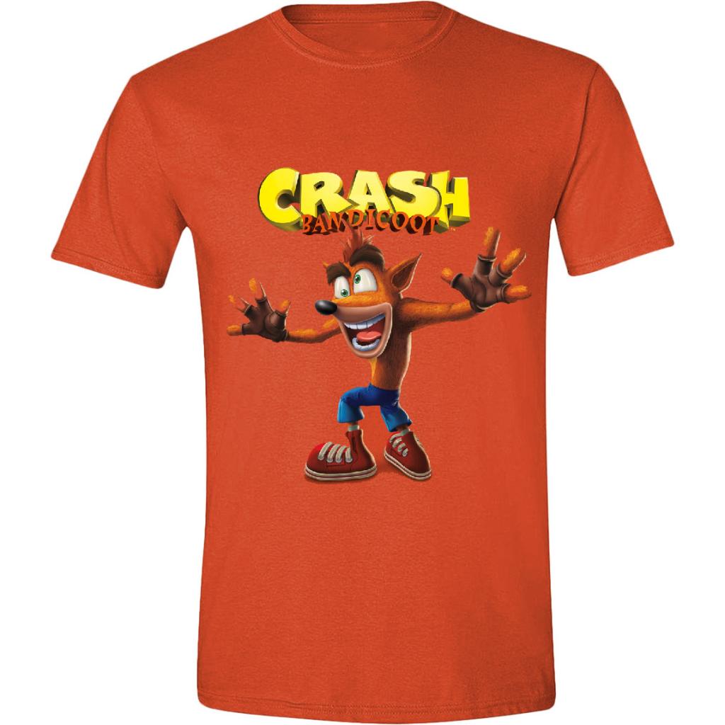 CRASH BANDICOOT - T-Shirt Crazy Crash Face (L)