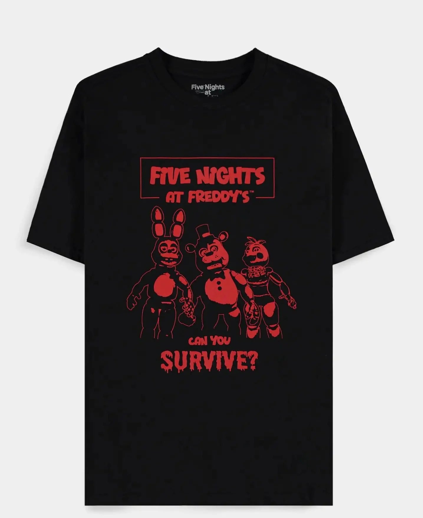 FIVE NIGHTS AT FREDDY'S - Can you survive - Men's T-shirt (M)