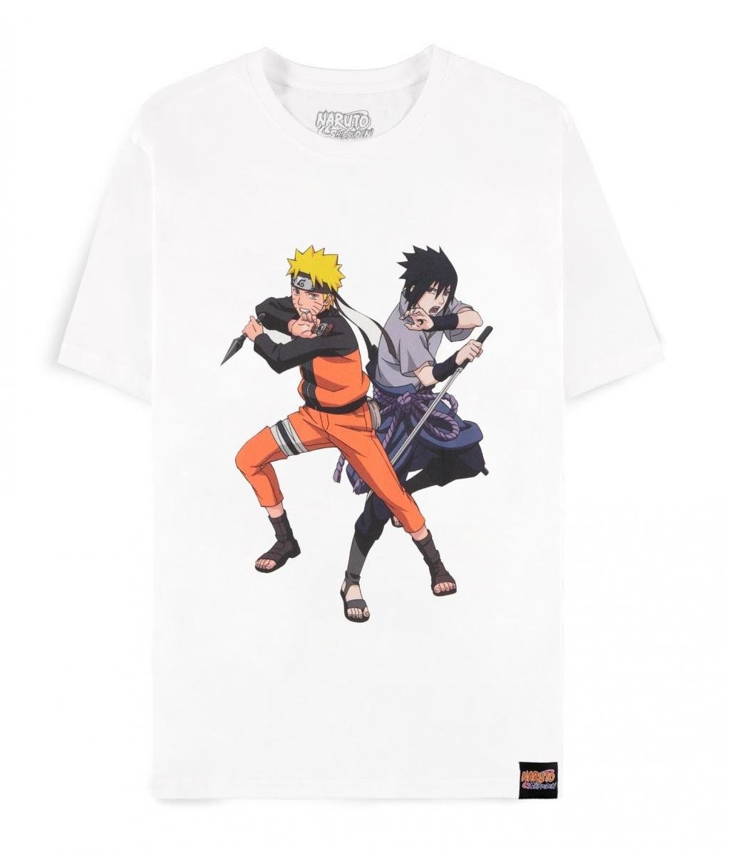NARUTO SHIPPUDEN - Sasuke & Naruto - Men's T-Shirt (2XL)
