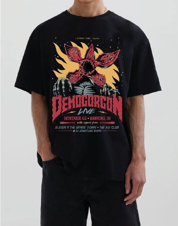 STRANGER THINGS - Demogorgon Live - Men's T-Shirt (M)