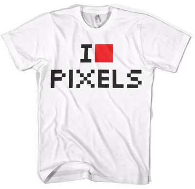 GEEK - T-Shirt I Love Pixels (S)