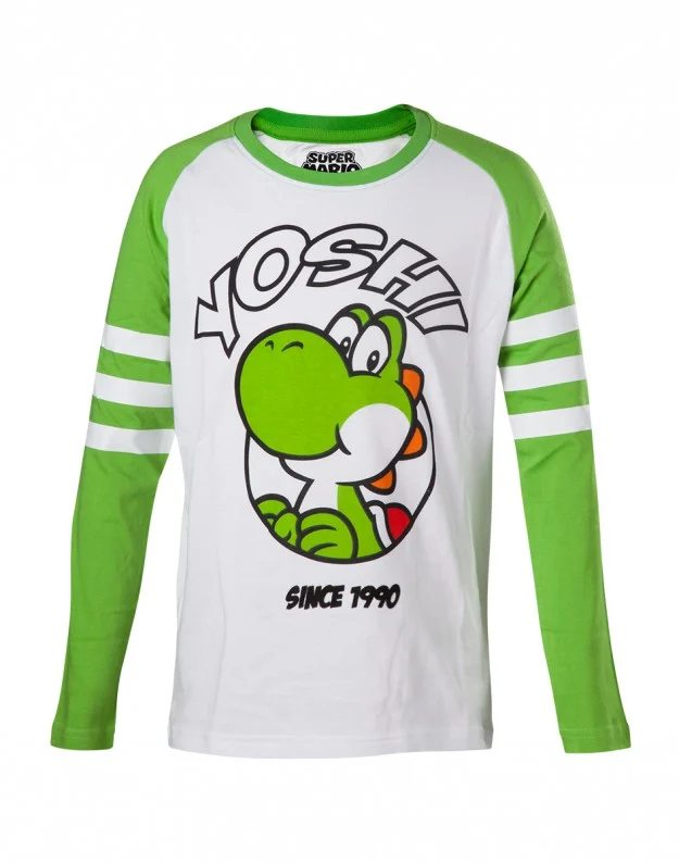 NINTENDO - T-Shirt Yoshi Longsleeve KIDS (98/104)