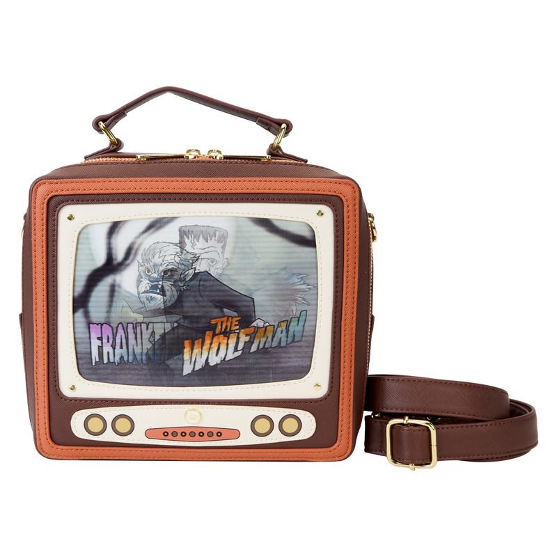 UNIVERSAL MONSTERS - Vintage TV - Crossbody bag Loungefly