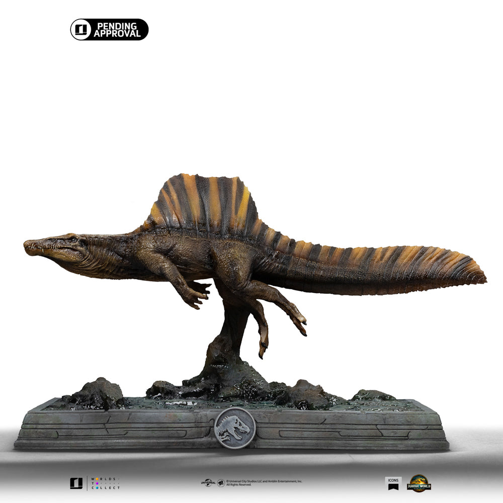 JURASSIC WORLD - Spinosaurus - Statue Icons 17.57cm