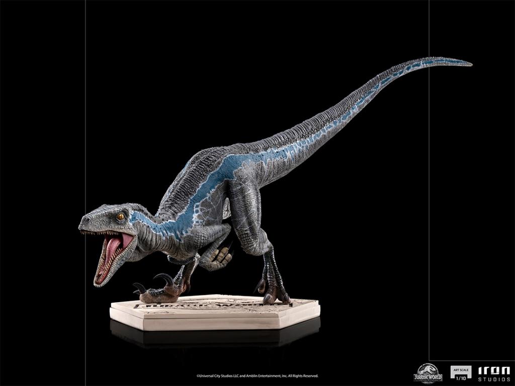 JURASSIC WORLD FALLEN KINGDOM - Blue - Statue ArtScale 1/10 19cm