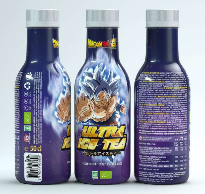 DRAGON BALL SUPER - Ultra Ice Tea - Goku - Bottle 50 Cl