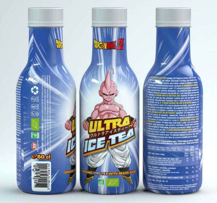DRAGON BALL Z - Ultra Ice Tea - Buu - Bottle 50 Cl