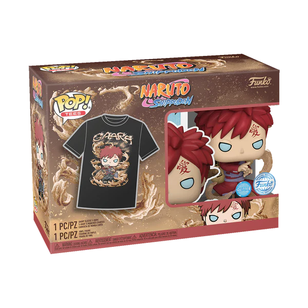 NARUTO - POP N° XXX - Gaara (Glitter) + Tee (XL)