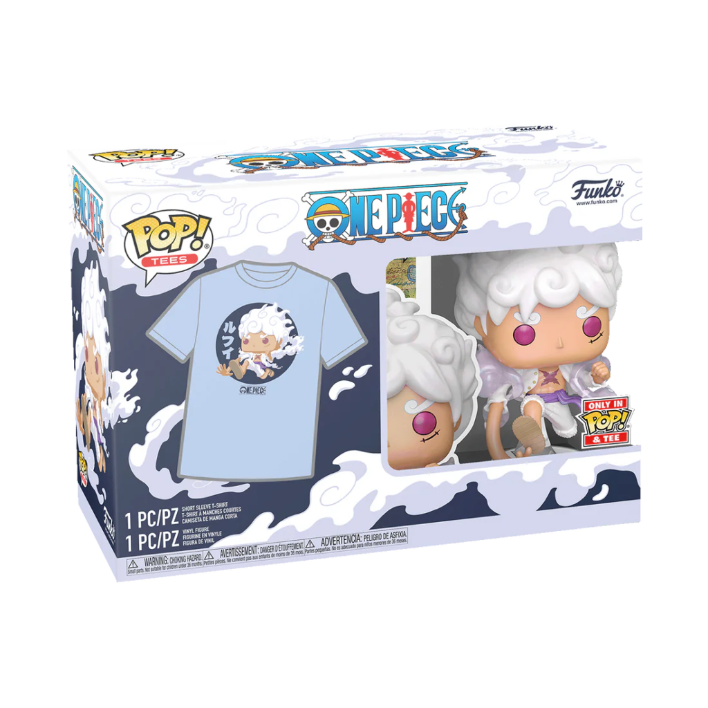ONE PIECE - POP N° 1607 - Luffy Gear Five + Tee (L)