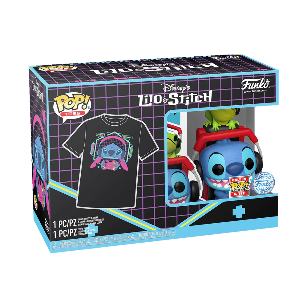 LILO STITCH - POP N° XXX - Gmr Stitch with frog + Tee (XL)