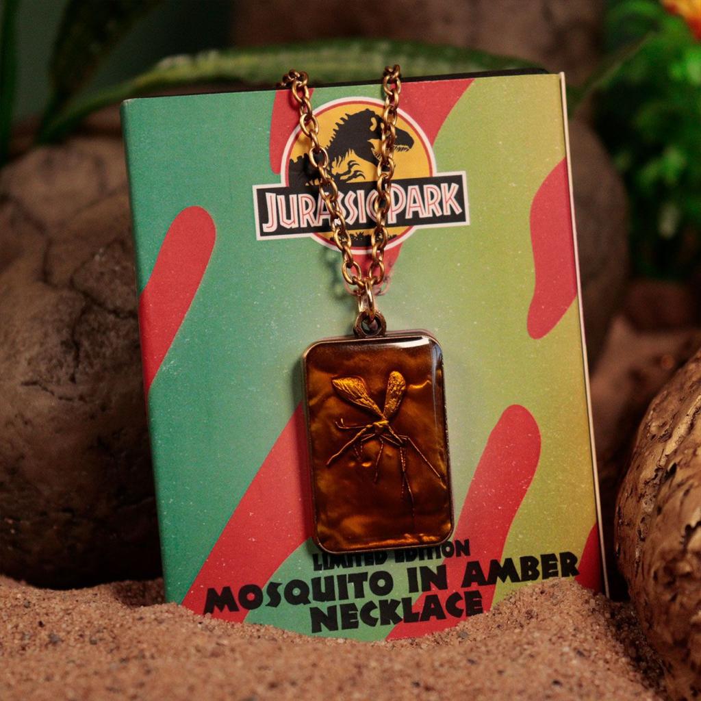 JURASSIC PARK - Unisex Amber Necklace - Limited Edition