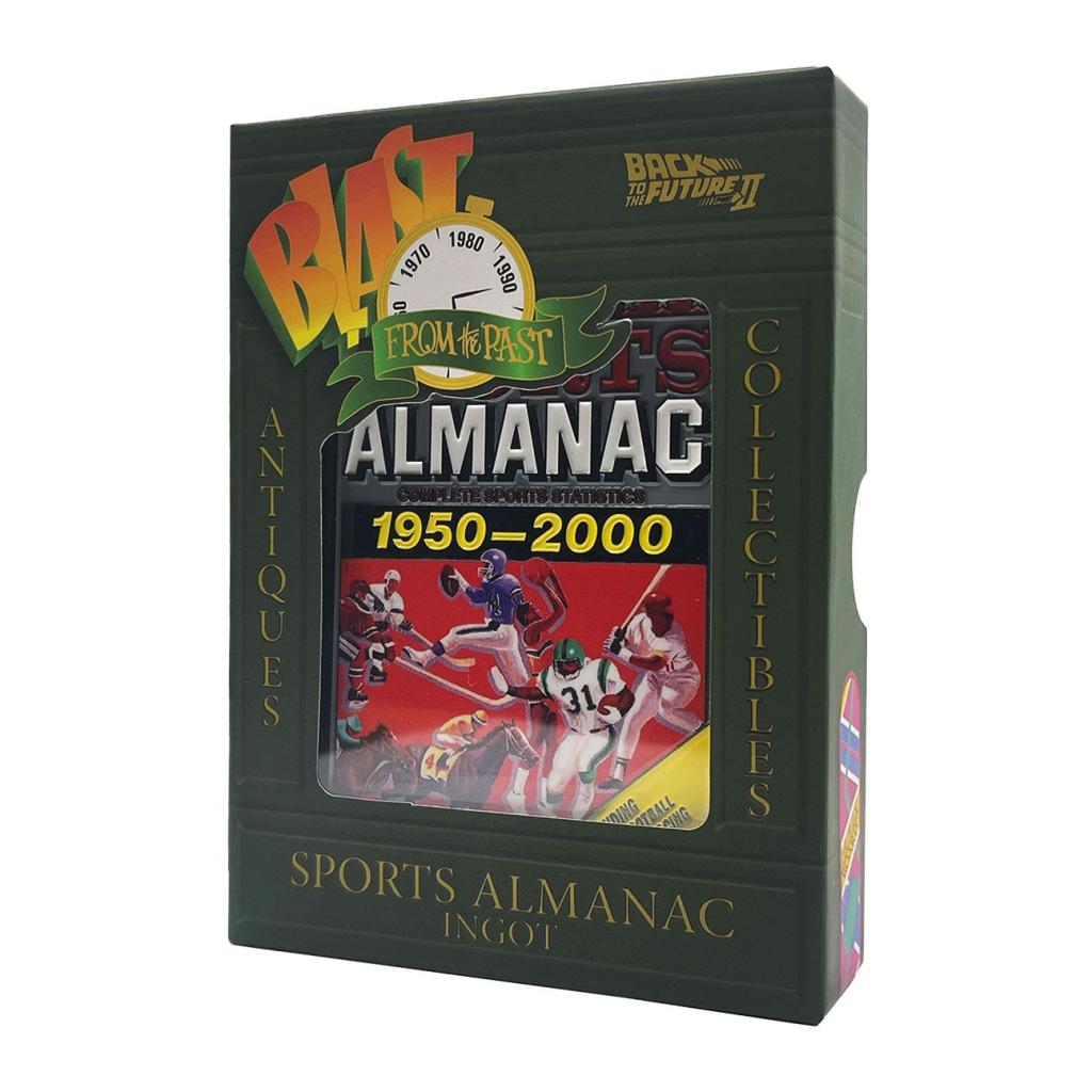 BACK TO THE FUTURE - Sports Almanac - Limited Edition Ingot