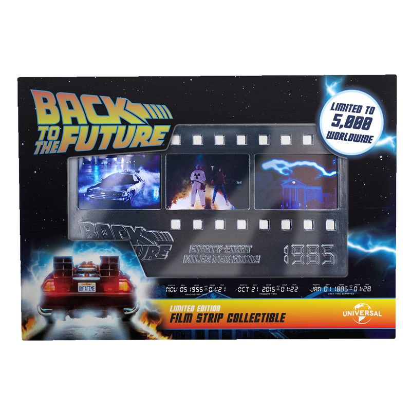 BACK TO THE FUTURE - Metal Film Strip Collectible