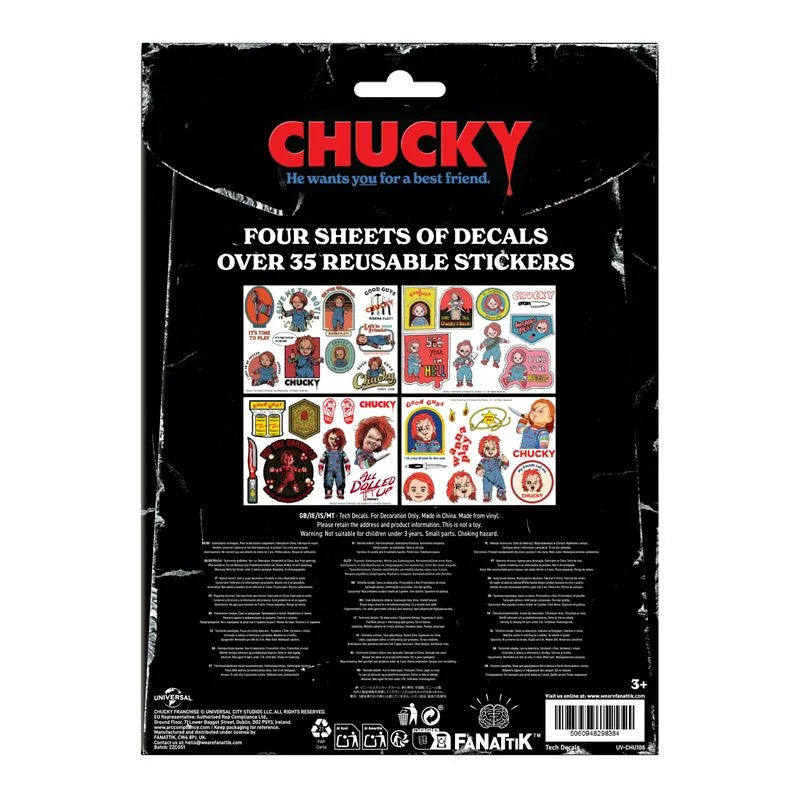 CHUCKY - Set of tech decals