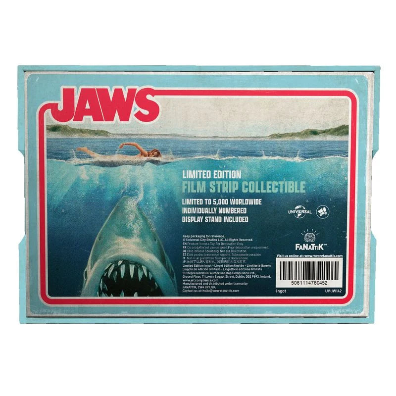 JAWS - Metal Film Strip Collectible