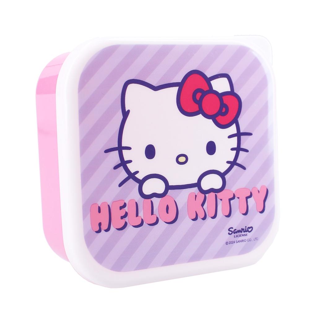 HELLO KITTY - Fresh Bites - Snack Boxes - 3 pcs