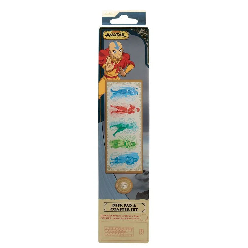 AVATAR THE LAST AIRBENDER - XL Desktop Mat + 1 Coaster