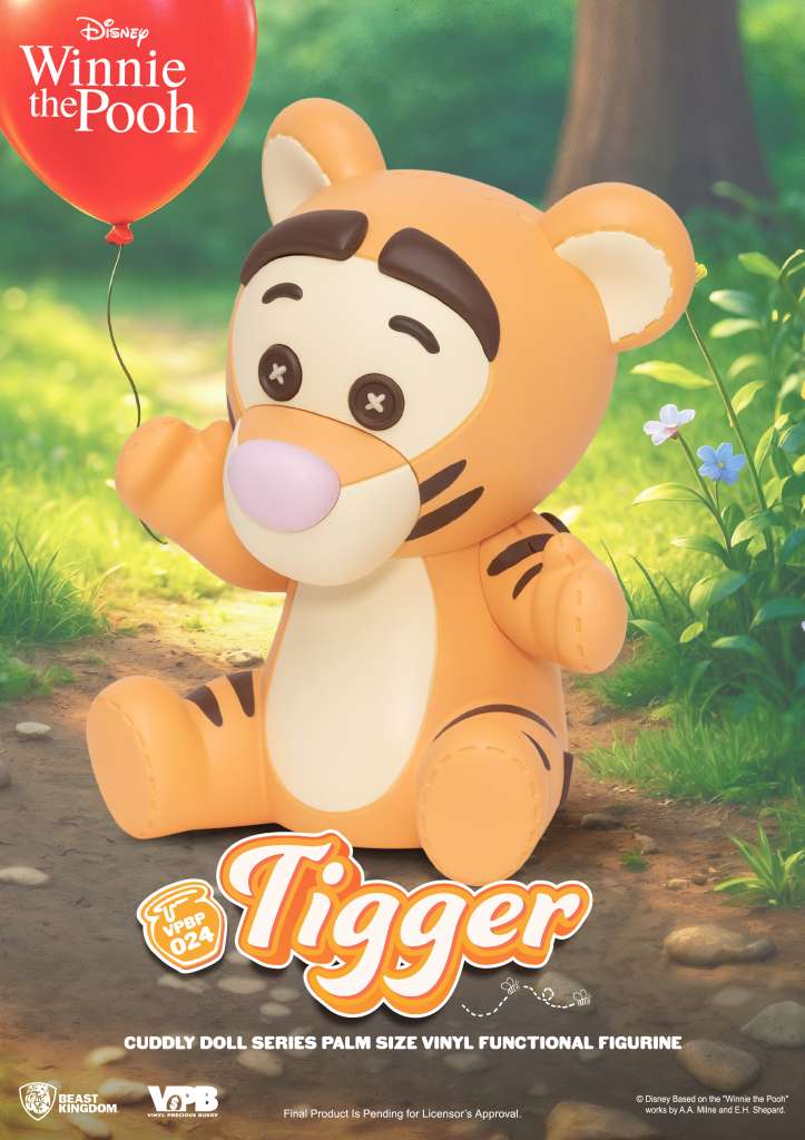 DISNEY - Tigger - Bank Cuddly Doll 12cm