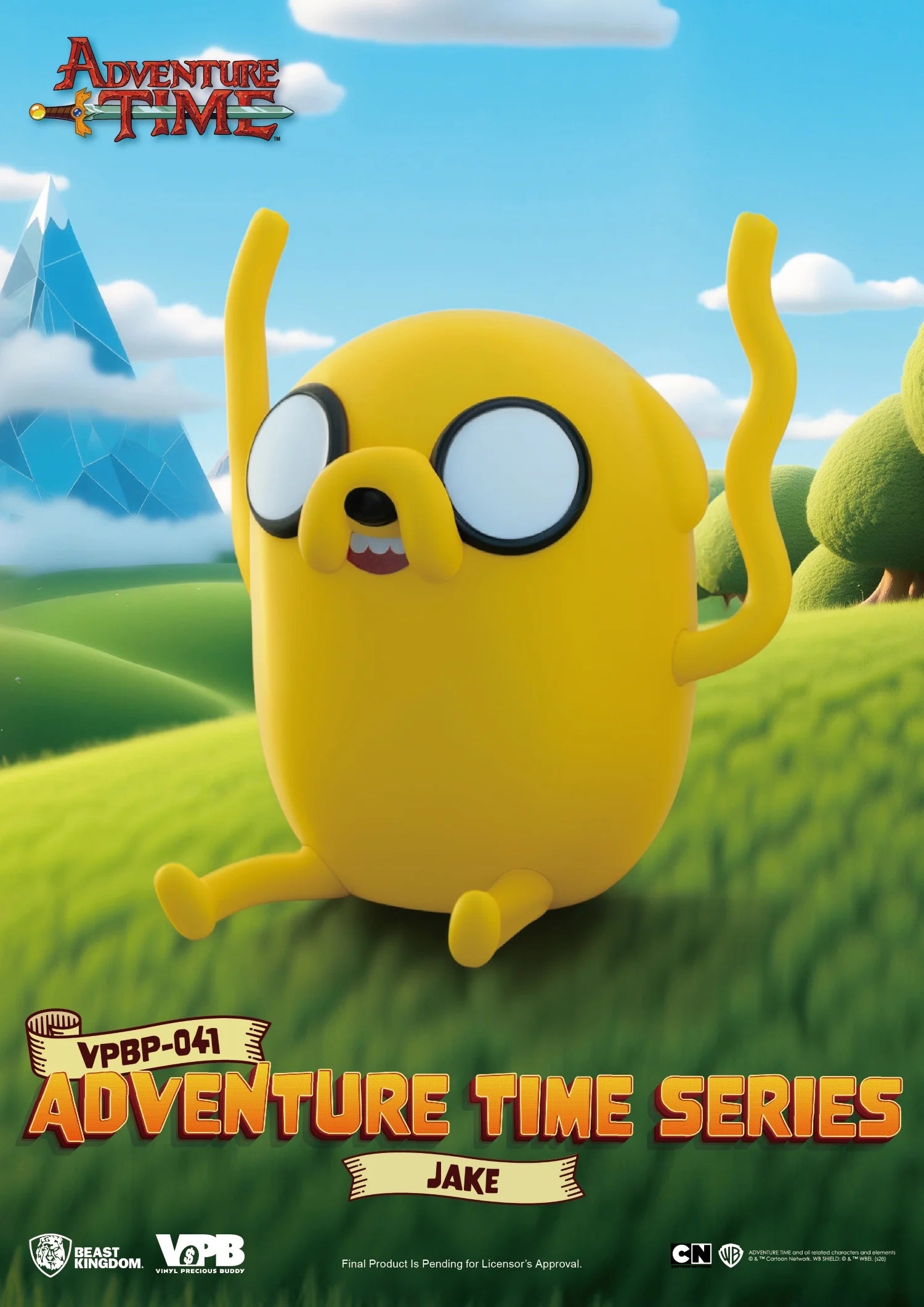 ADVENTURE TIME - Jake - Bank Vinyl Figure 12.2cm