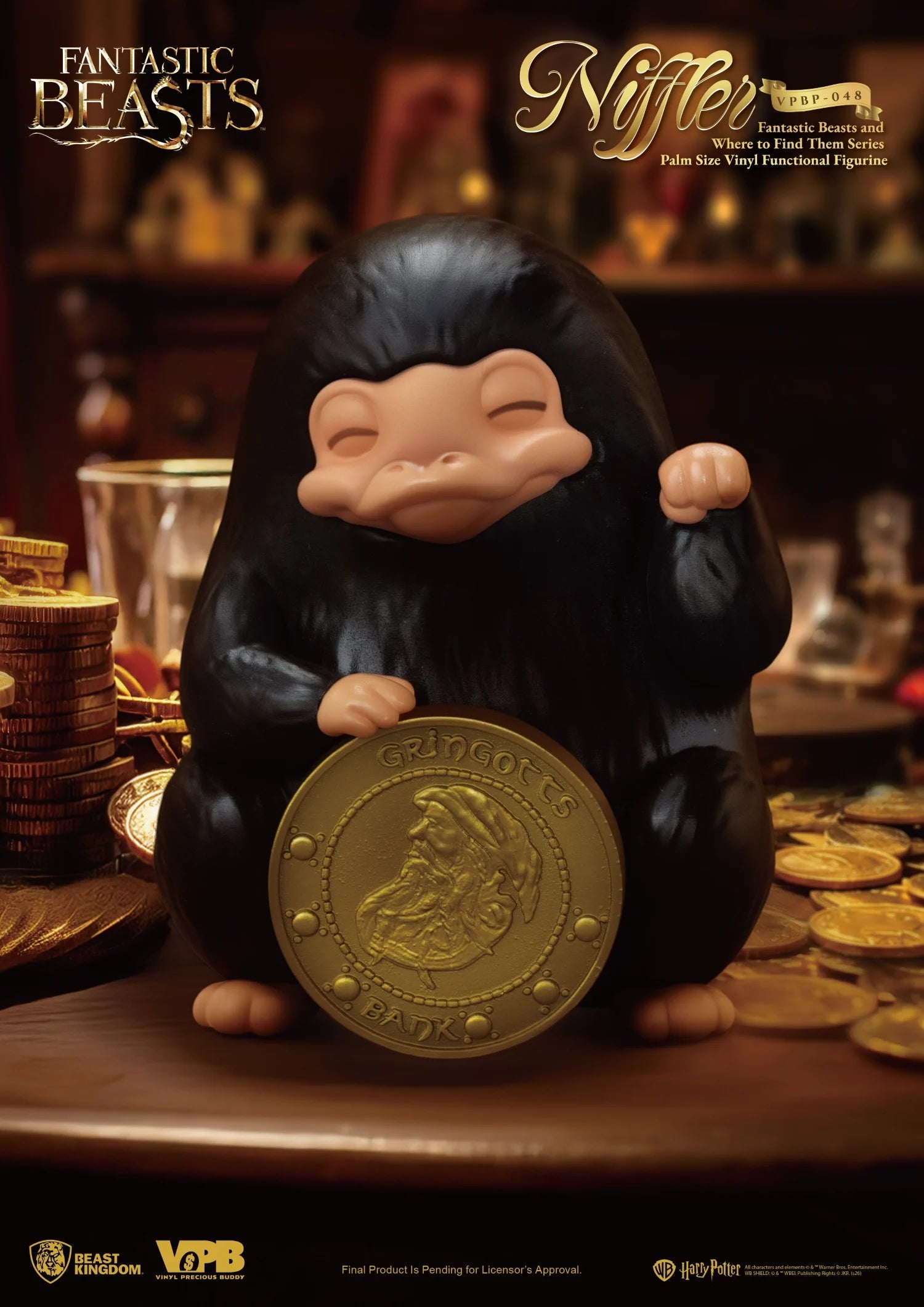 FANTASTIC BEASTS - Niffler - Bank Vinyl Figure 11.3cm
